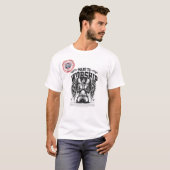Afrikaanse Amerikaanse engel T-shirt (Voorkant volledig)