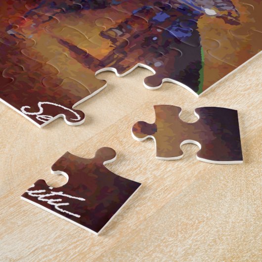 Afrikaanse Amerikaanse familie Legpuzzel (Zijkant)