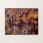 Afrikaanse Amerikaanse familie Legpuzzel (Horizontaal)