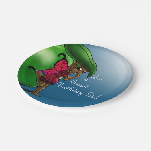 Afrikaanse Amerikaanse feestdag en Apple Birthday Papieren Bordje (Gekanteld)