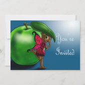 Afrikaanse Amerikaanse feestdag en groene appel Kaart (Voorkant)