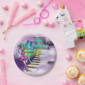 Afrikaanse Amerikaanse feestdag en regenboogdag Papieren Bordje (Feest)