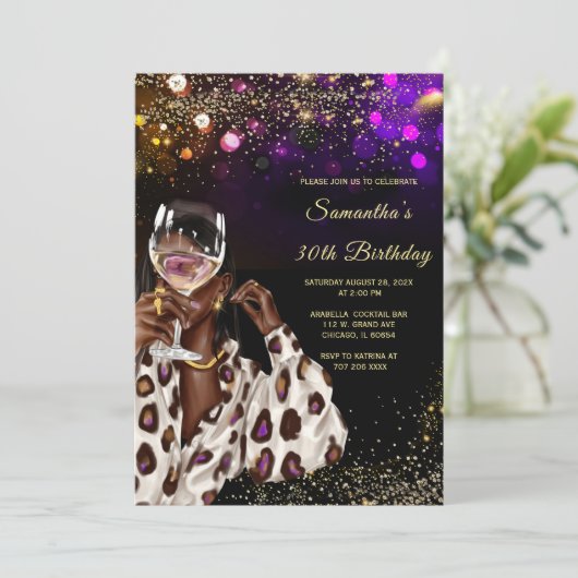 Afrikaanse Amerikaanse feestdag Kaart (Staand voorkant)