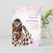 Afrikaanse Amerikaanse feestdag Kaart (Staand voorkant)