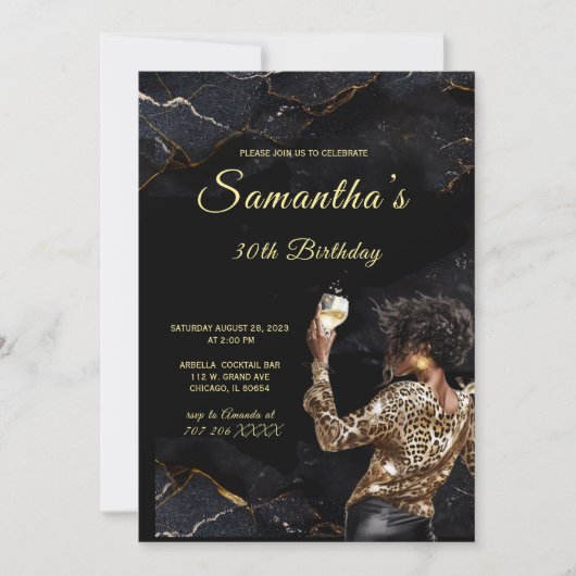 Afrikaanse Amerikaanse feestdag Kaart (Voorkant)