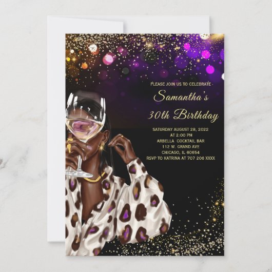 Afrikaanse Amerikaanse feestdag Kaart (Voorkant)