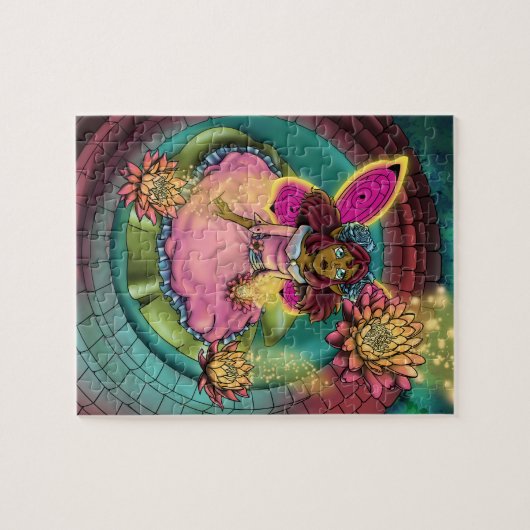 Afrikaanse Amerikaanse feiën Legpuzzel (Horizontaal)