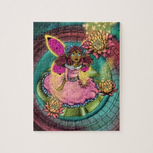 Afrikaanse Amerikaanse feiën Legpuzzel (Verticaal)