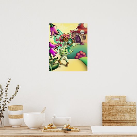 Afrikaanse Amerikaanse feiën Poster (Keuken)