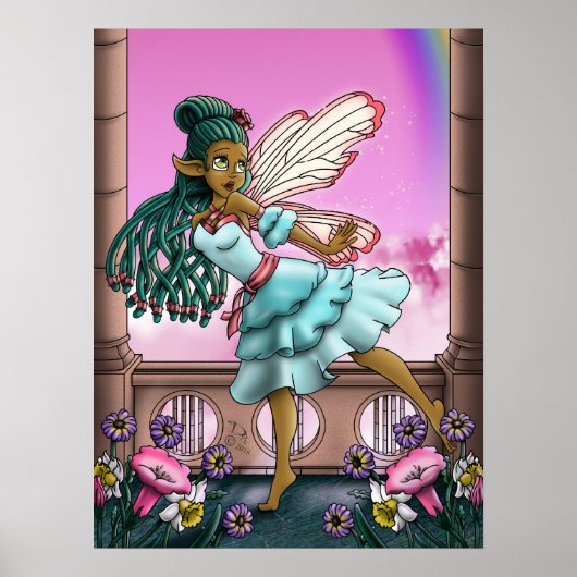 Afrikaanse Amerikaanse feiën Poster (Voorkant)