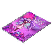 Afrikaanse Amerikaanse feier en paddenstoelen Notitieboek (Linkerzijde)