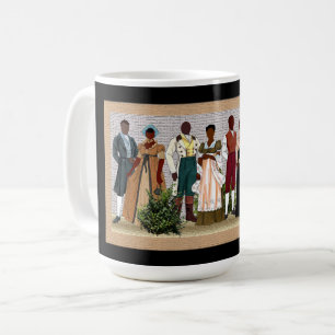 Afrikaanse Amerikaanse Folk Art Koffiemok