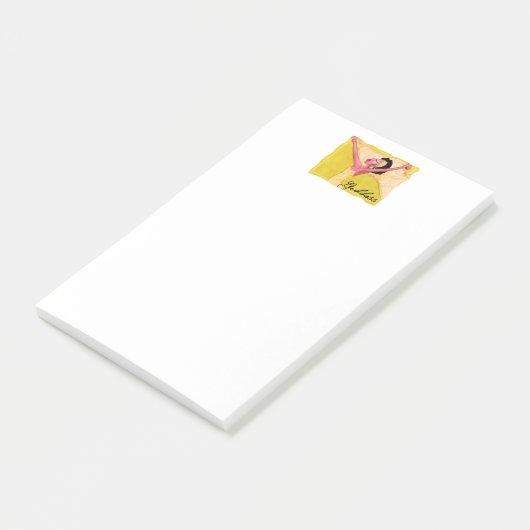 Afrikaanse Amerikaanse Goddess Notes (Schuin)