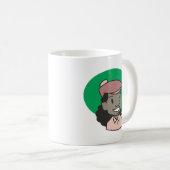 Afrikaanse Amerikaanse golfer Koffiemok (Voorkant rechts)