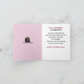 Afrikaanse Amerikaanse grootvader Vaderdag Kaart (Binnen)