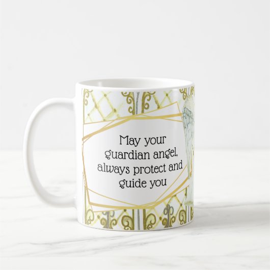 Afrikaanse Amerikaanse guardian-engelvensters met  Koffiemok (Links)