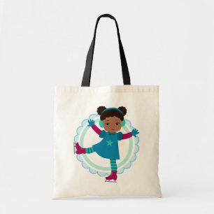 Afrikaanse Amerikaanse ijsschaatsen - Wintersports Tote Bag