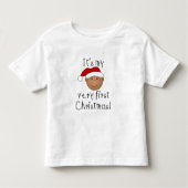 Afrikaanse Amerikaanse jongen 1 Kerstmis Kinder Shirts (Voorkant)