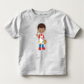 Afrikaanse Amerikaanse jongen, schilder, schilderk Kinder Shirts (Voorkant)