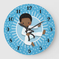 Afrikaanse Amerikaanse Karate Boy Judo Martial Art