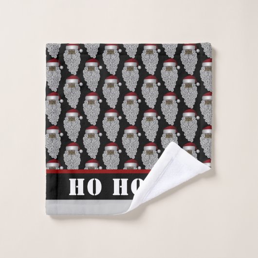 Afrikaanse Amerikaanse kerstfeestdag Bad Handdoek (Wasdoekje)
