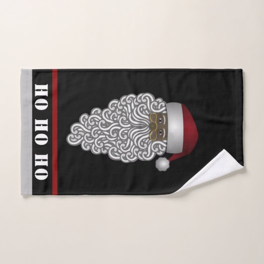 Afrikaanse Amerikaanse kerstfeestdag Bad Handdoek (Handdoek)