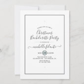 Afrikaanse Amerikaanse kerstfeestpartij Invi Kaart (Achterkant)