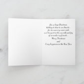 Afrikaanse Amerikaanse kerstkaart Feestdagen Kaart (Binnen)