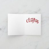 Afrikaanse Amerikaanse Kerstkaart Feestdagen Kaart (Binnen)