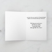 Afrikaanse Amerikaanse kerstkaart voor kerstcadeau Kaart (Binnen)