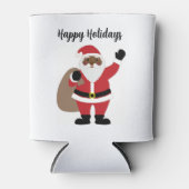 Afrikaanse Amerikaanse kerstman Blikjeskoeler (Voorkant)