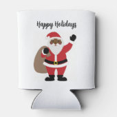 Afrikaanse Amerikaanse kerstman Blikjeskoeler (Achterkant)