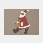 Afrikaanse Amerikaanse kerstman Deurmat (Voorkant)