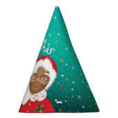 Afrikaanse Amerikaanse kerstman en mevrouw Claus K Feesthoedjes (Rechts)