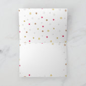 Afrikaanse Amerikaanse kerstman en mevrouw Claus K Kaart (Binnen)