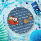 Afrikaanse Amerikaanse kerstman Kwanzaa Papieren Bordje (Feest)