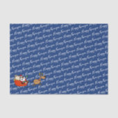 Afrikaanse Amerikaanse kerstman Kwanzaa-viering Tissuepapier (Voorkant)