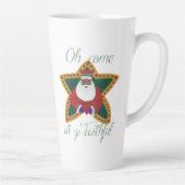 Afrikaanse Amerikaanse kerstman Latte Mok (Rechts)