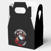 Afrikaanse Amerikaanse kerstman Pajama Bedankdoosjes (Geopend)