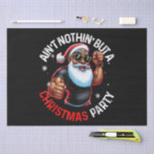 Afrikaanse Amerikaanse kerstman Pajama Tissuepapier