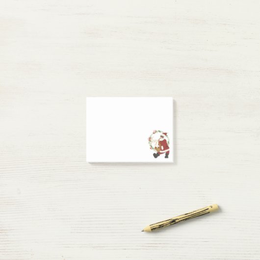 Afrikaanse Amerikaanse kerstman Post-it® Notes (Op bureau)