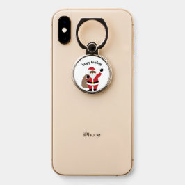 Afrikaanse Amerikaanse kerstman Telefoonring