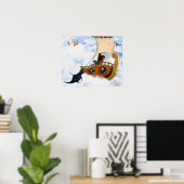 Afrikaanse Amerikaanse kinderen Poster (Thuiskantoor)