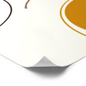 Afrikaanse Amerikaanse kunst, Leaf Girl Print, zwa Poster (Hoek)