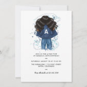 Afrikaanse Amerikaanse Maagdagagepartij Kaart (Achterkant)