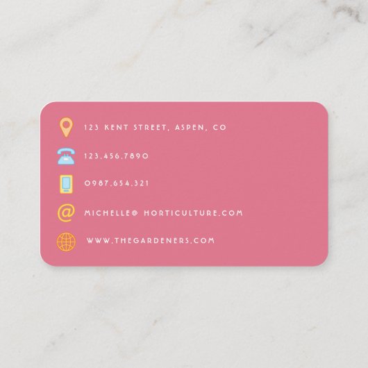 Afrikaanse Amerikaanse Manicurist Beauty QR-code Visitekaartje (Achterkant)