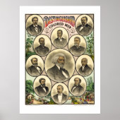 AFRIKAANSE AMERIKAANSE MANNEN 1883 POSTER (Voorkant)