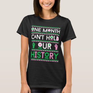 Afrikaanse Amerikaanse melanine trots op zwarte ge T-shirt