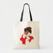 Afrikaanse Amerikaanse mode Tote Bag (Voorkant)