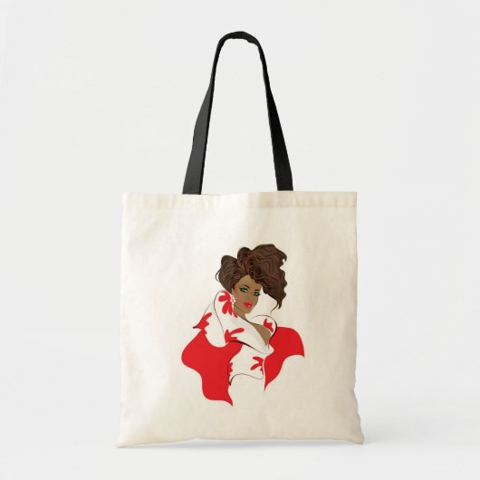 Afrikaanse Amerikaanse mode Tote Bag (Voorkant)